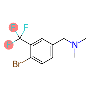 1-(4-bromo-3-(trifluoromethyl)phenyl)-N,N-dimethylmethanamine