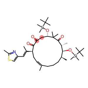 (4S,7R,8S,9S,13Z,16S)-4,8-Bis-{[tert-butyl(dimethyl)silyl]oxy}-5,5,7,9,13-pentamethyl-16-[(E)-1-methyl-2-(2-methyl-1,3-thiazol-4-yl)ethenyl]oxocyclohexadec-13-ene-2,6-dione