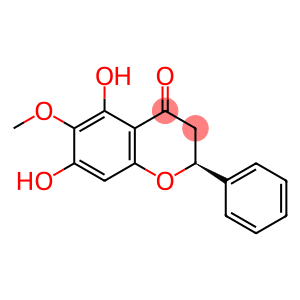 4H-1-Benzopyran-4-one, 2,3-dihydro-5,7-dihydroxy-6-methoxy-2-phenyl-, (2S)-