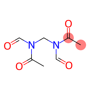 N,N'-methylenebis[N-formylacetamide]