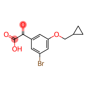 3-Bromo-5-(cyclopropylmethoxy)-α-oxobenzeneacetic acid