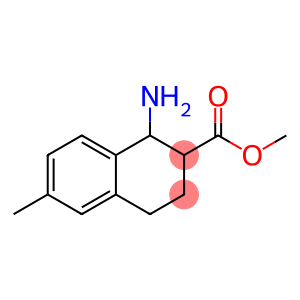 methyl 1-amino-6-methyl-1,2,3,4-tetrahydronaphthalene-2-carboxylate