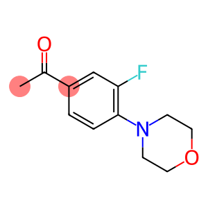 1-[3-氟-4-(4-吗啉基)苯基]乙酮
