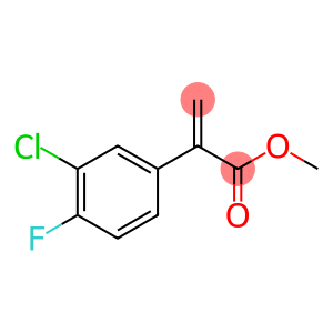 methyl 2-(3-chloro-4-fluorophenyl)prop-2-enoate