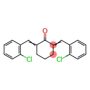 Cyclohexanone, 2,6-bis[(2-chlorophenyl)methylene]-