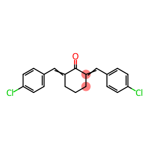 2,6-bis(4-chlorobenzylidene)cyclohexan-1-one