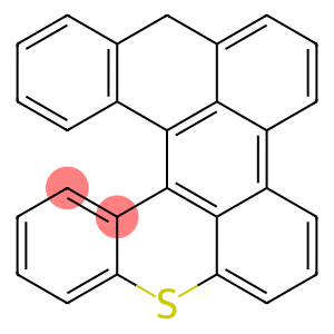 16H-Benzo[4,5]phenaleno[1,2,3-kl]thioxanthene