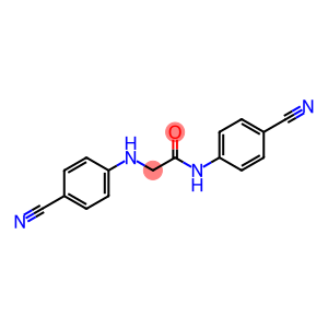 N-(4-cyanophenyl)-2-((4-cyanophenyl)amino)acetamide