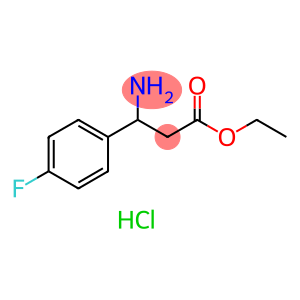 Ethyl 3-amino-3-(4-fluorophenyl)propanoate, HCl