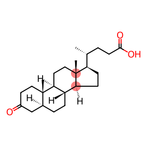 Cholan-24-oic acid, 3-oxo-, (5α)-