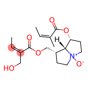 2-Butenoic acid, 2-(hydroxymethyl)-, [(1S,7R,7aR)-hexahydro-7-[[(2Z)-2-methyl-1-oxo-2-buten-1-yl]oxy]-4-oxido-1H-pyrrolizin-1-yl]methyl ester, (2Z)-