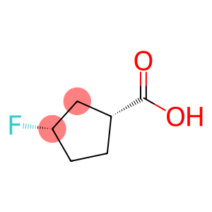 rel-(1R,3S)-3-fluorocyclopentane-1-carboxylic acid