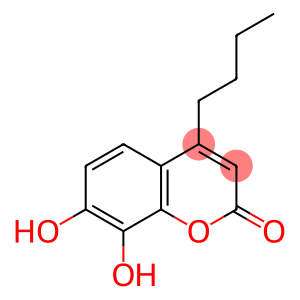 2H-1-Benzopyran-2-one, 4-butyl-7,8-dihydroxy-