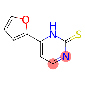 4-(2-FURYL)-2-PYRIMIDINYLHYDROSULFIDE