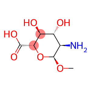 alpha-D-Glucopyranosiduronicacid,methyl2-amino-2-deoxy-(9CI)