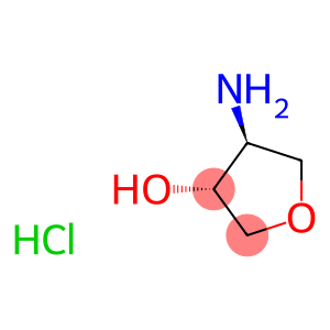 (3R,4S)-4-aminotetrahydrofuran-3-ol hydrochloride