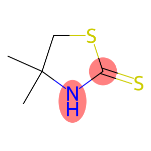 4,4-dimethylthiazolidine-2-thione