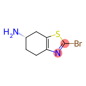 6-Benzothiazolamine, 2-bromo-4,5,6,7-tetrahydro-, (6S)-