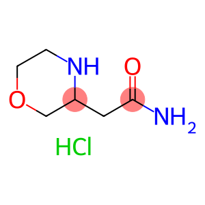 2-(morpholin-3-yl)acetamide hydrochloride