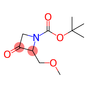 tert-butyl 2-(methoxymethyl)-3-oxoazetidine-1-carboxylate