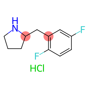 2-[(2,5-difluorophenyl)methyl]pyrrolidine hydrochloride