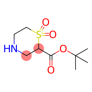 2-Thiomorpholinecarboxylic acid, 1,1-dimethylethyl ester, 1,1-dioxide