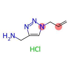 [1-(prop-2-en-1-yl)-1H-1,2,3-triazol-4-yl]methanamine hydrochloride