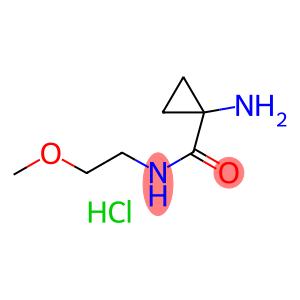 1-amino-N-(2-methoxyethyl)cyclopropane-1-carboxamide hydrochloride