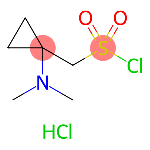 [1-(dimethylamino)cyclopropyl]methanesulfonyl chloride hydrochloride