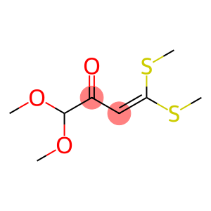 1,1-DIMETHOXY-4,4-BIS(METHYLTHIO)BUT-3-EN-2-ONE