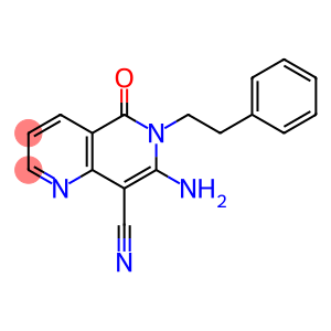 7-amino-5-oxo-6-phenethyl-5,6-dihydro[1,6]naphthyridine-8-carbonitrile