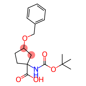 3-BENZYLOXY-1-TERT-BUTOXYCARBONYLAMINO-CYCLOPENTANECARBOXYLIC ACID