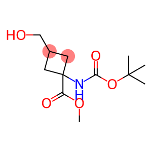 Methyl 1-((tert-butoxycarbonyl)amino)-3-(hydroxymethyl)cyclobutanecarboxylate