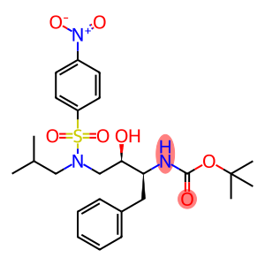 [(1S,2R)-1-苄基-2-羟基-3-[异丁基[(4-硝基苯基)磺酰]氨基]丙基]氨基甲酸叔丁酯
