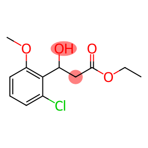 Ethyl 3-(2-chloro-6-methoxyphenyl)-3-hydroxypropanoate