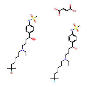 (-)-N-[4-[4-[N-Ethyl-N-(6-fluoro-6-Methylheptyl)aMino]-1(S)-hydroxybutyl]phenyl]MethanesulfonaMide fuMarate (2:1)