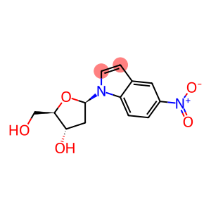 1-(Β-D-2-脱氧呋喃核糖)-5-硝基吲哚