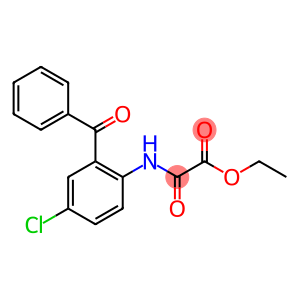 ethyl 2-[[2-(benzoyl)-4-chlorophenyl]amino]-2-oxoacetate