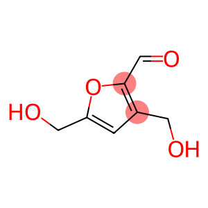 2-Furancarboxaldehyde, 3,5-bis(hydroxymethyl)- (9CI)