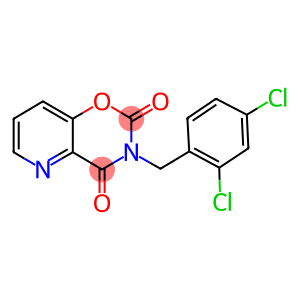 3-(2,4-dichlorobenzyl)-2H-pyrido[2,3-e][1,3]oxazine-2,4(3H)-dione