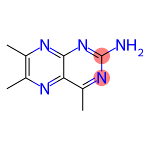 Pteridine, 2-amino-4,6,7-trimethyl- (7CI,8CI)