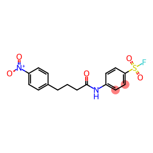 Benzenesulfonyl fluoride, 4-[[4-(4-nitrophenyl)-1-oxobutyl]amino]-