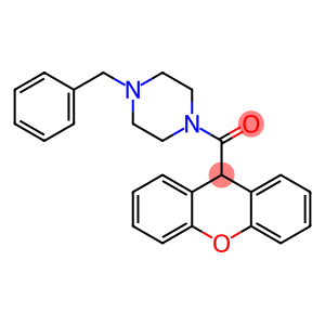 1-benzyl-4-(9H-xanthen-9-ylcarbonyl)piperazine