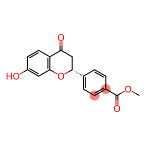 Benzoic acid, 4-[(2R)-3,4-dihydro-7-hydroxy-4-oxo-2H-1-benzopyran-2-yl]-, methyl ester