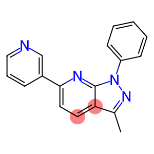 3-methyl-1-phenyl-6-pyridin-3-yl-1H-pyrazolo[3,4-b]pyridine