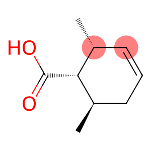 3-Cyclohexene-1-carboxylicacid,2,6-dimethyl-,[1S-(1alpha,2alpha,6beta)]-(9CI)