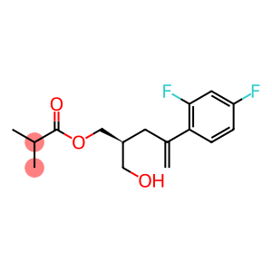 (S)-4-(2,4-氟苯基)-2-(羟甲基)戊-4-烯-1-基异丁酸酯