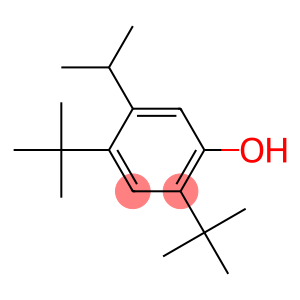 2,4-Bis(1,1-dimethylethyl)-5-(1-methylethyl)phenol