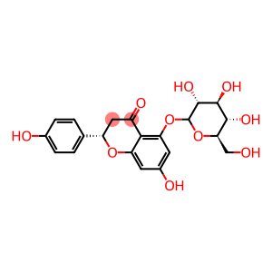 [R,(+)]-5-(β-D-Glucopyranosyloxy)-2,3-dihydro-7-hydroxy-2-(4-hydroxyphenyl)-4H-1-benzopyran-4-one