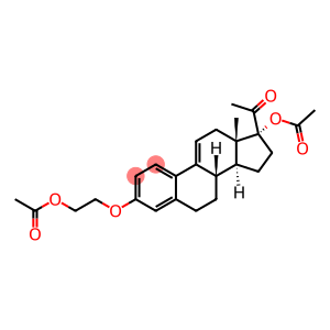 19-Norpregna-1,3,5(10),9(11)-tetraen-20-one, 17-(acetyloxy)-3-[2-(acetyloxy)ethoxy]-